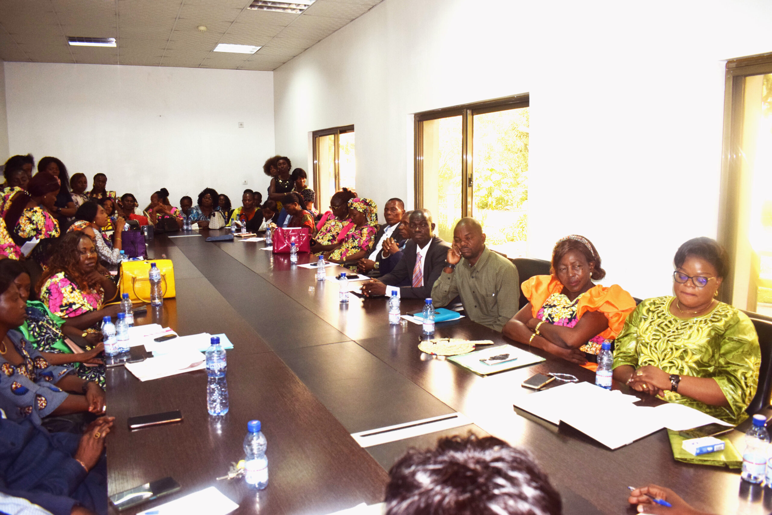 Clôture du mois dédié aux femmes : les femmes du Secrétariat Général aux actions humanitaires et solidarité nationale comptent investir sur elles !