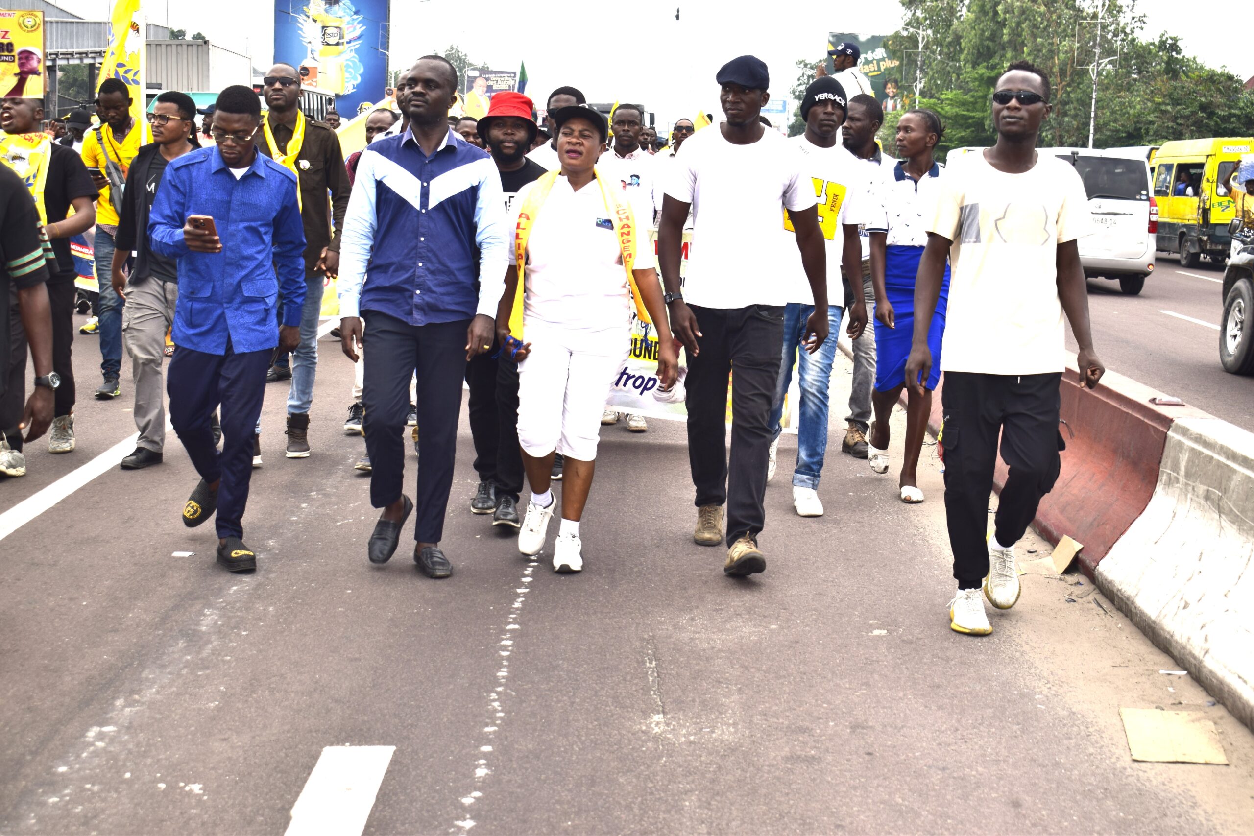 Pour la libération de Jean-Marc Kabund: l’A.Ch. de nouveau dans les rues de Kinshasa