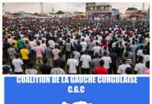 Matinée politique : la C.G.C bravent vents et pluies à Lemba