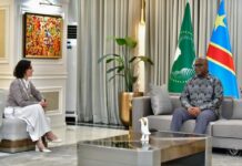 🇨🇩Diplomatie : Félix Tshisekedi reçoit Hadja Lahbib pour consolider le partenariat avec la Belgique