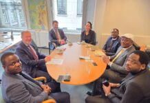 🇨🇩 Visite en Europe : le Président National Jean-Marc Kabund-A-Kabund échange avec l’Envoyé spécial du Royaume de Belgique pour les Grands-Lacs